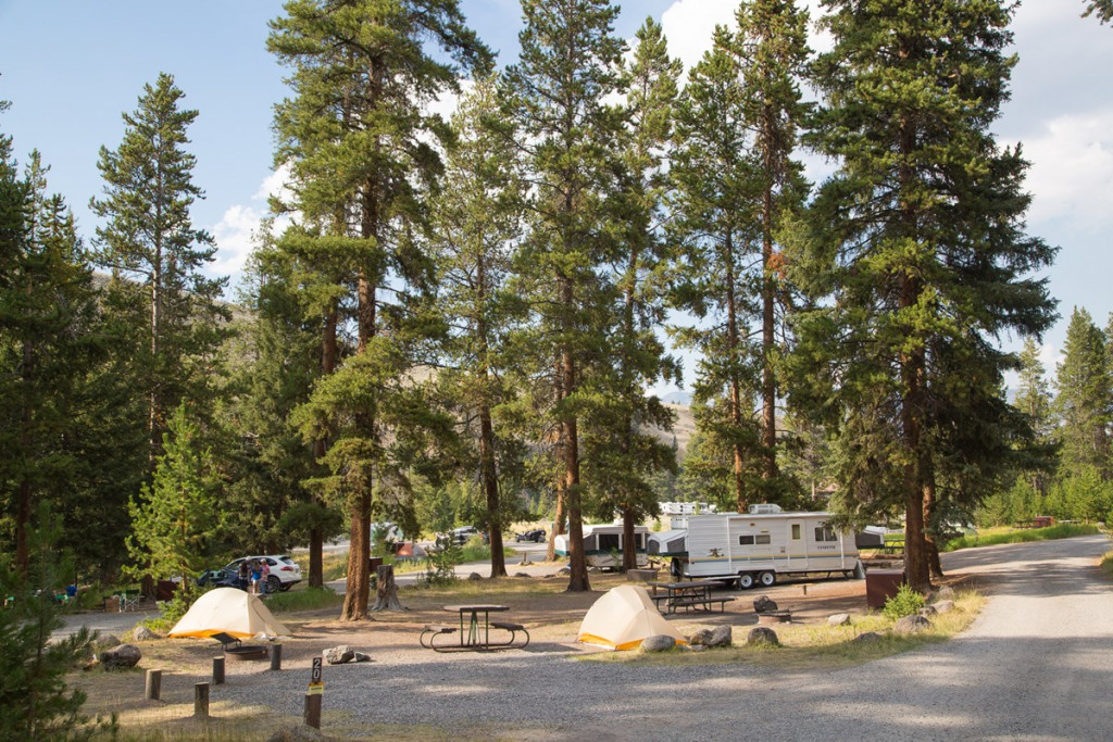 Yellowstone Tower Fall Campground